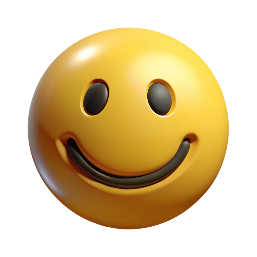 vibrant traditional A smiley face, yellow, classic, professional png