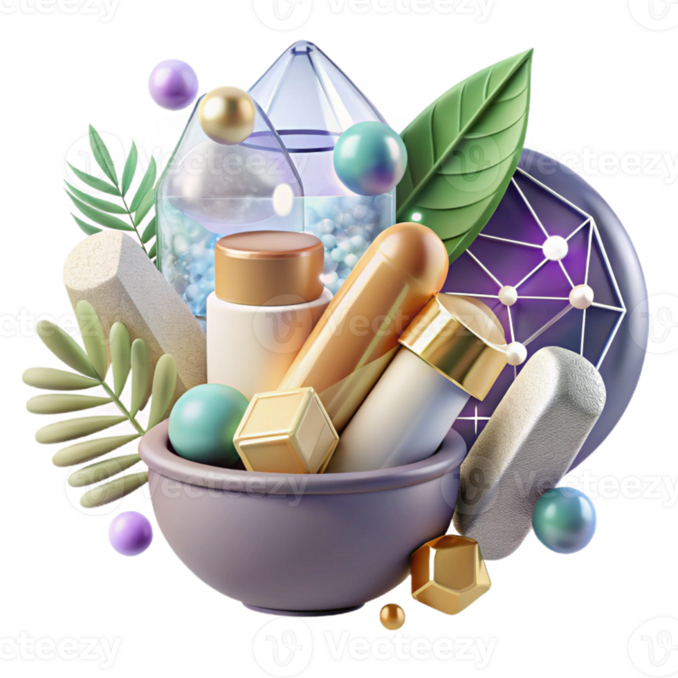 vibrant rustic Herbal Supplements Natural Remedies Transparent for Holistic Health high quality png