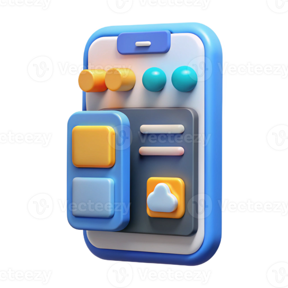 dramatic classic Mobile app interface design genuine png