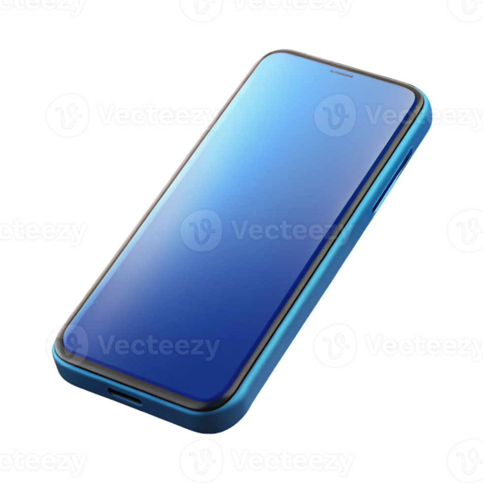 impressive creative Smartphone mockup tilted perspective genuine png