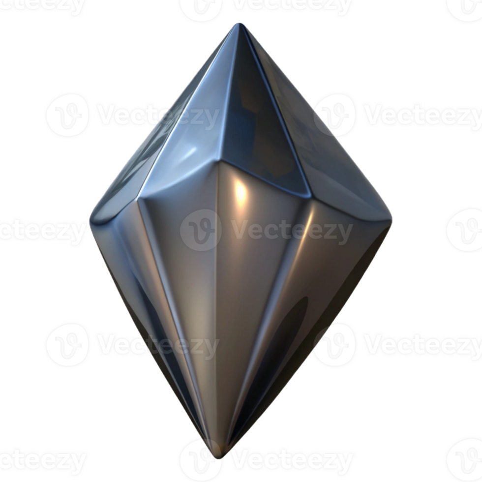 dramatic artistic A single, realistic arrowhead made of obsidian premium png