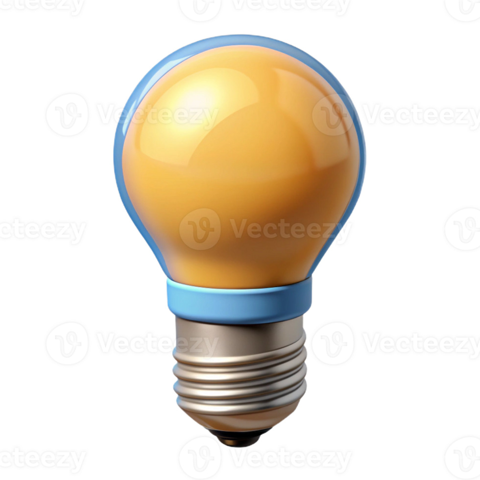 magnificent classic Smart light bulb detailed png