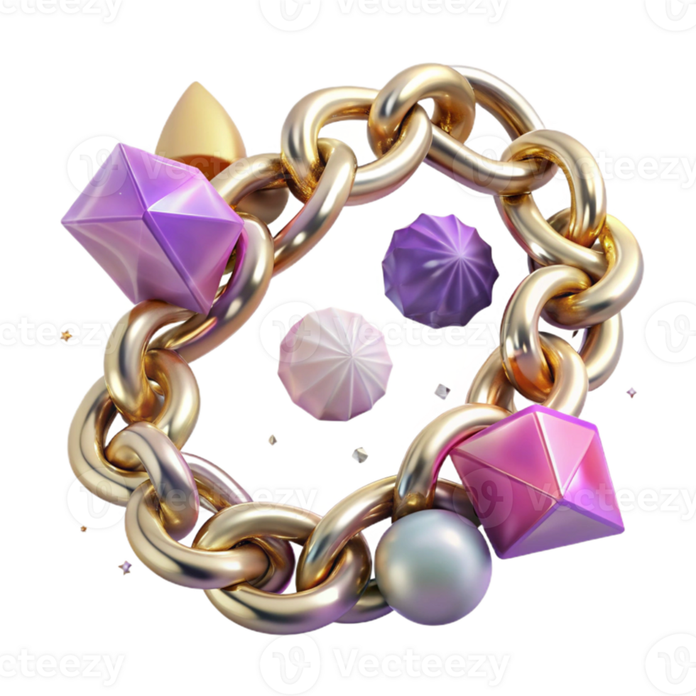 dramatic vintage Herringbone Chain Jewelry Design Cutout for Accessory Mockups exclusive png