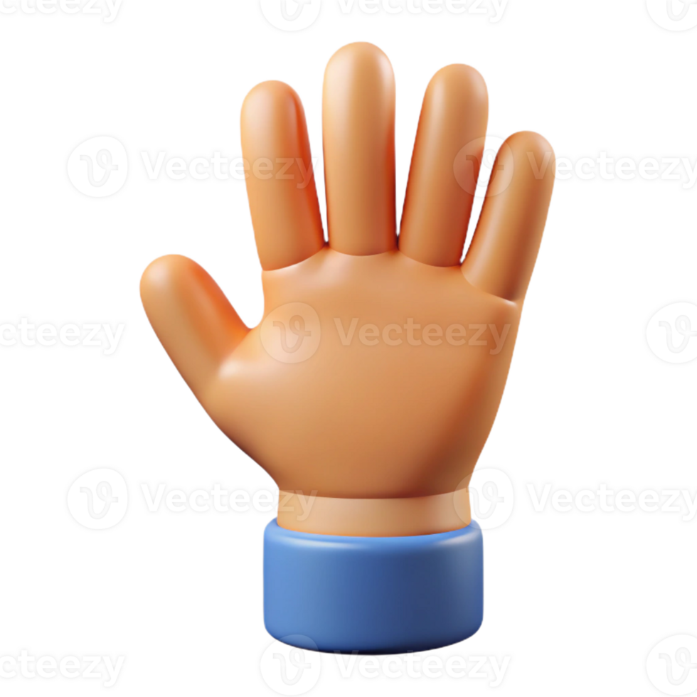 dramatic modern A hand, open palm, facing up, high resolution png