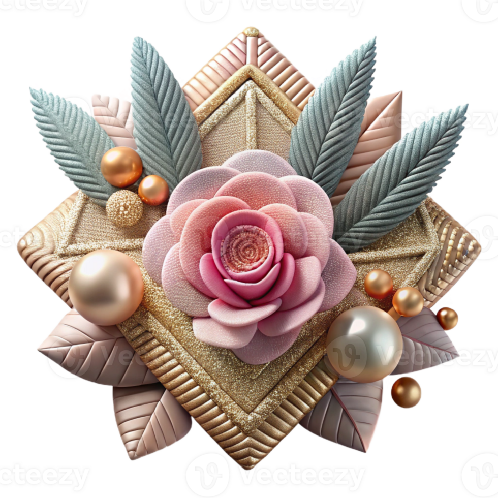 wonderful traditional Herringbone Embroidery Floral Pattern Transparent for Textile Art professional png