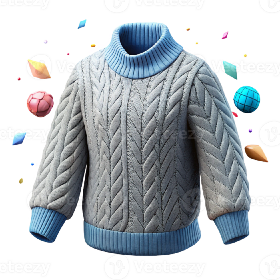 impressive rustic Herringbone Knit Sweater Texture Transparent for Winter Fashion detailed png