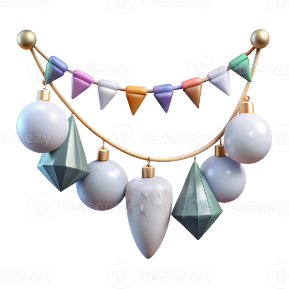 stunning vintage Holiday Garland Lights Isolated String of Bulbs premium png