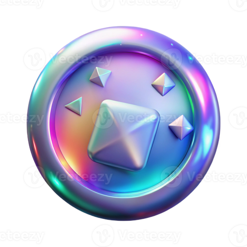 elegant traditional Holographic Button Ui Element Transparent for Ar Interfaces png