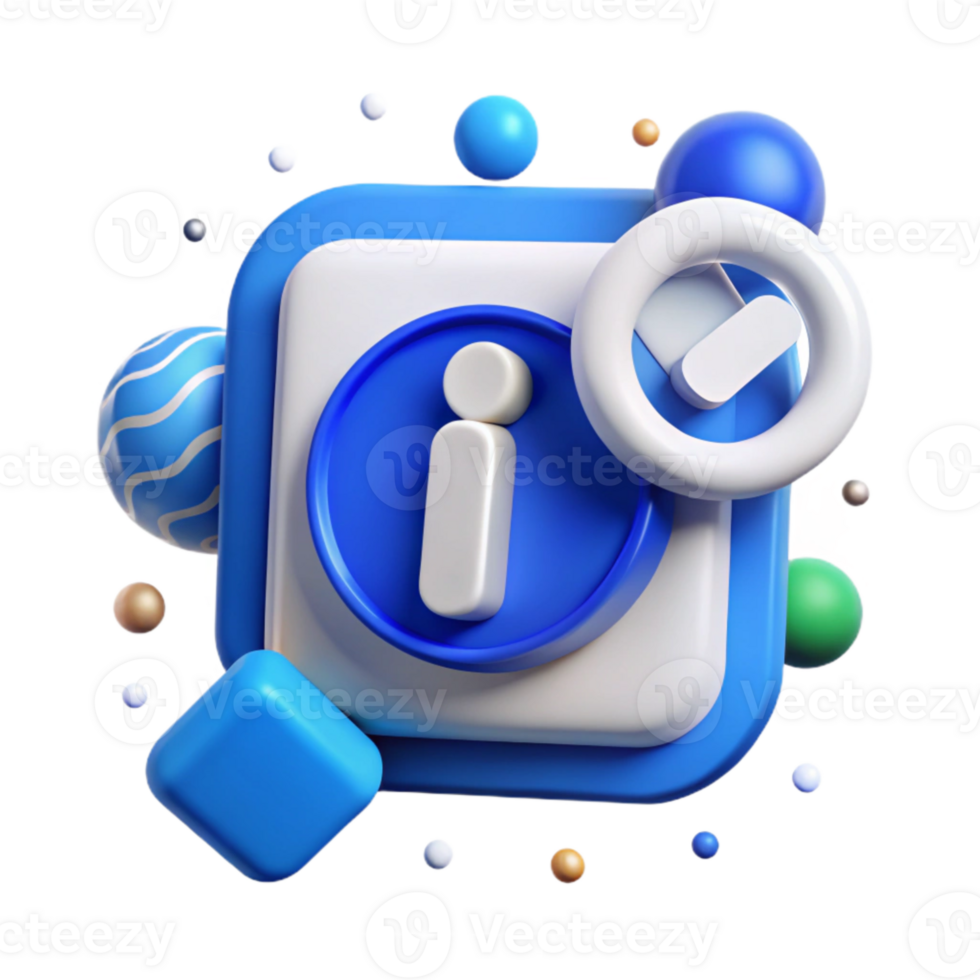 extraordinary creative Information Sign Blue White I Icon Transparent for Guidance high quality png