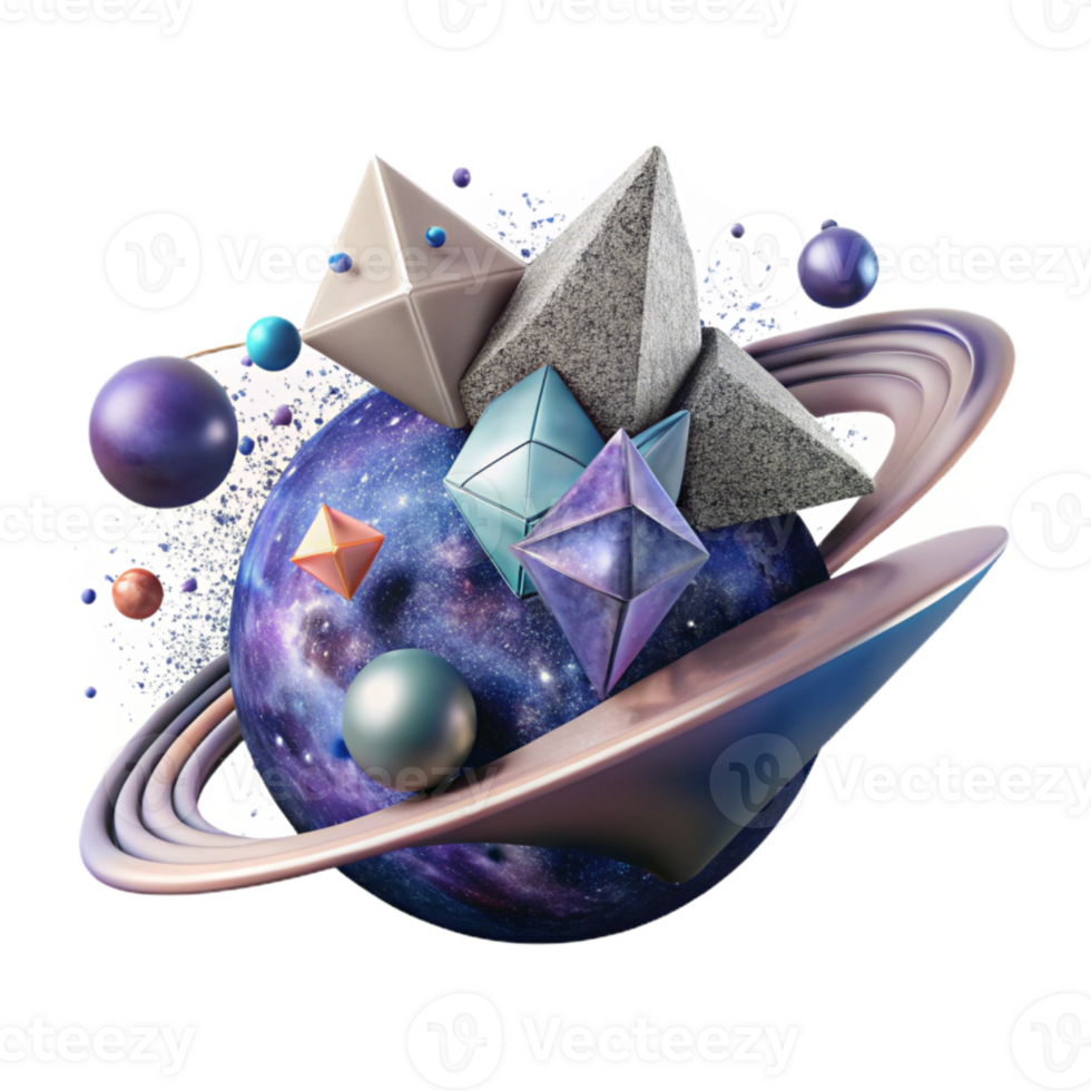 vibrant classic Interstellar Nebula Cutout for Music Album Art genuine png