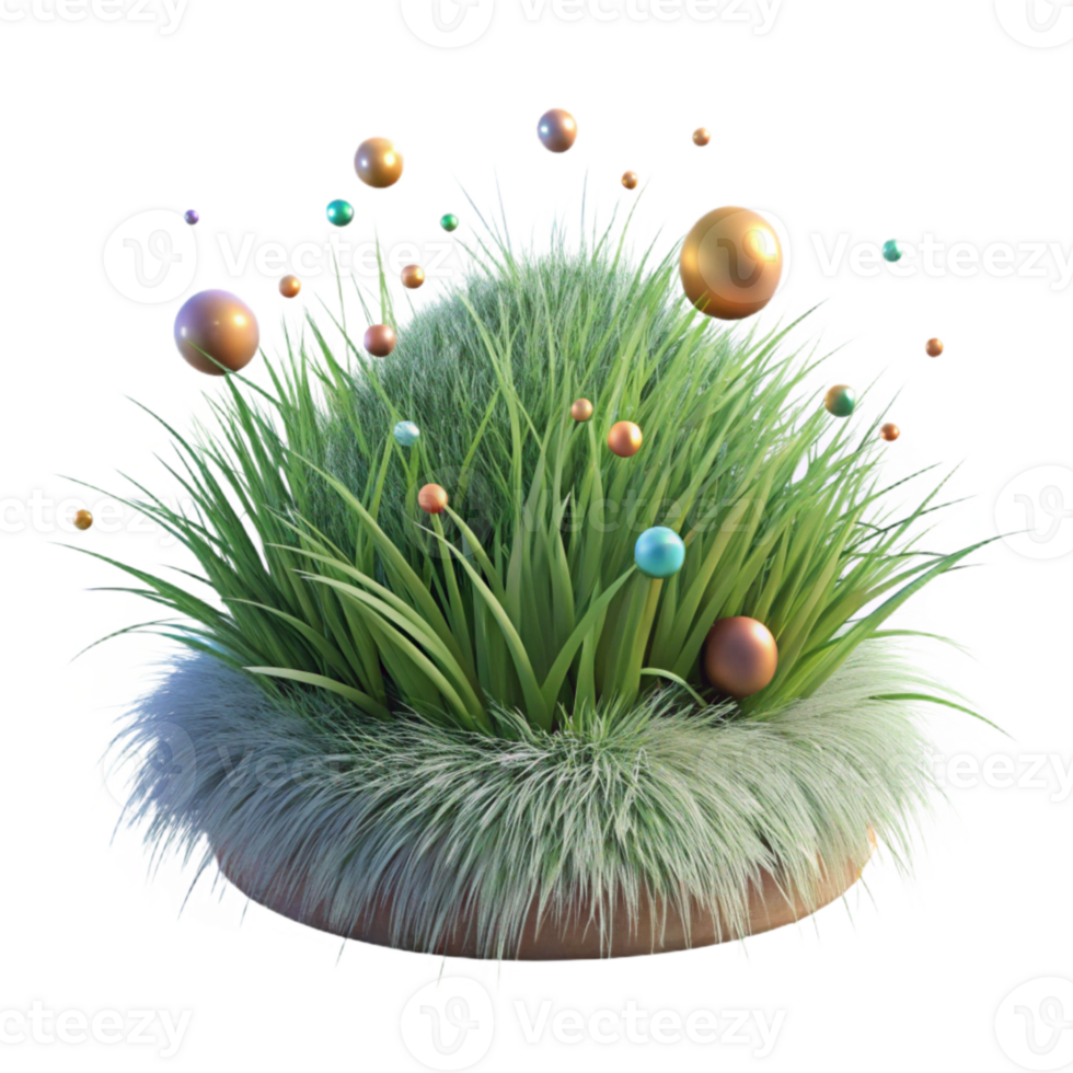 impressive artistic Isolated Grass Tufts Cutout for Compositing high resolution png