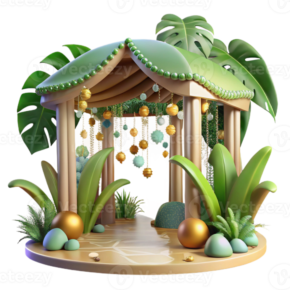 dramatic modern Jungle Canopy Animal Tracks Transparent authentic png