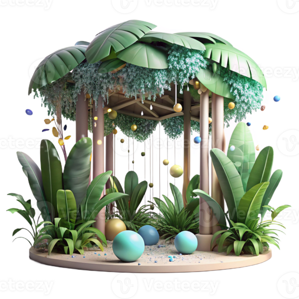 extraordinary rustic Jungle Canopy Dense Vegetation Transparent exclusive png