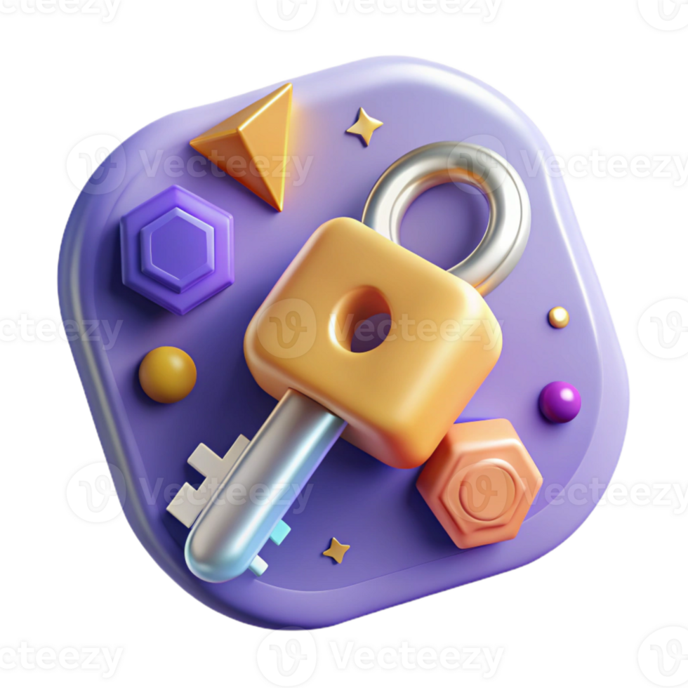 beautiful rustic Key Icon Access Security Unlock Isolated for Password Management exclusive png