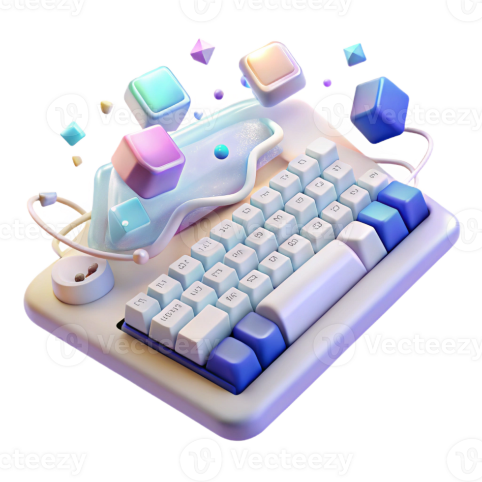 extraordinary abstract Keyboard Typing Input Data Entry Transparent for Computer Work high quality png