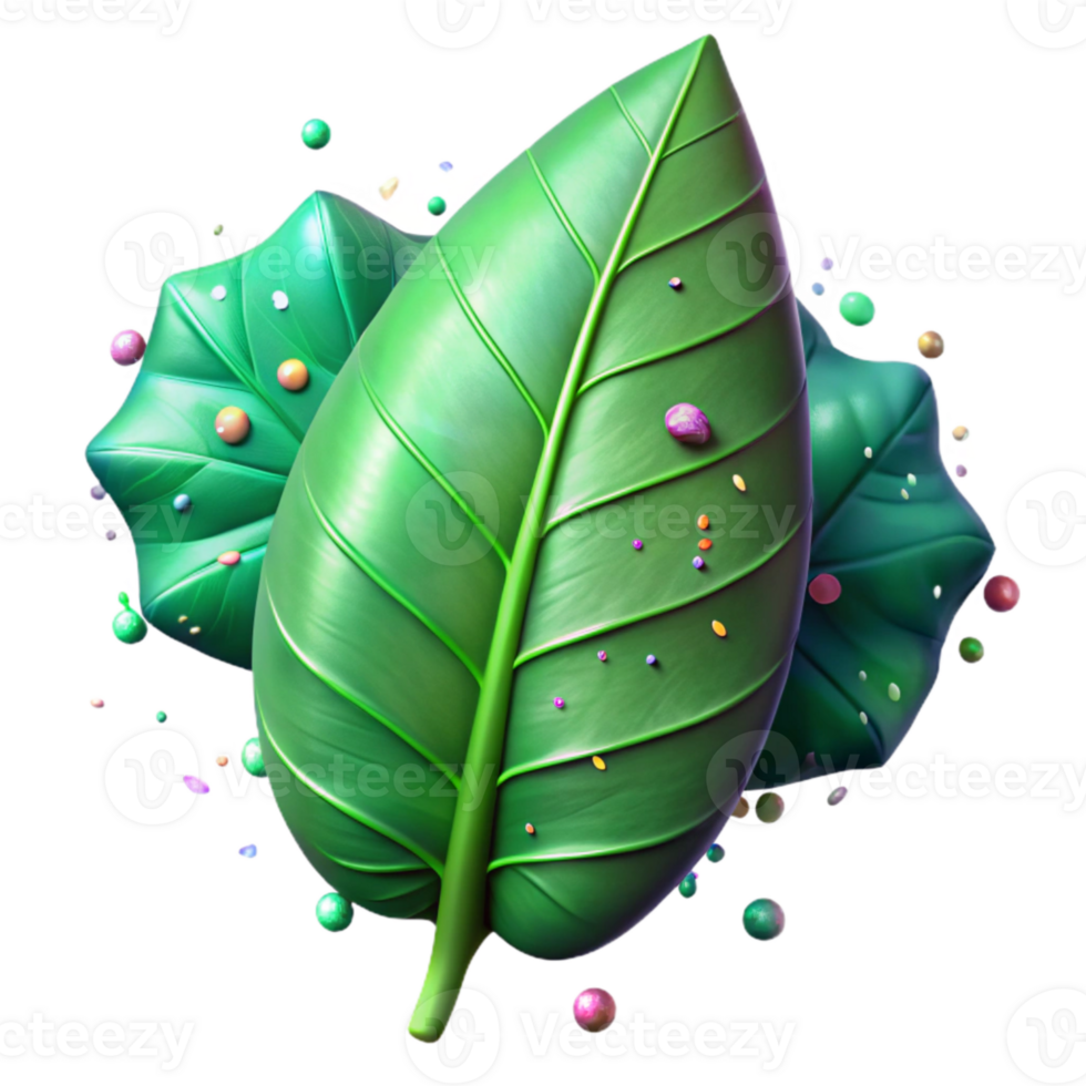 extraordinary rustic Leaf Texture Tropical Green Transparent for Nature Illustrations detailed png