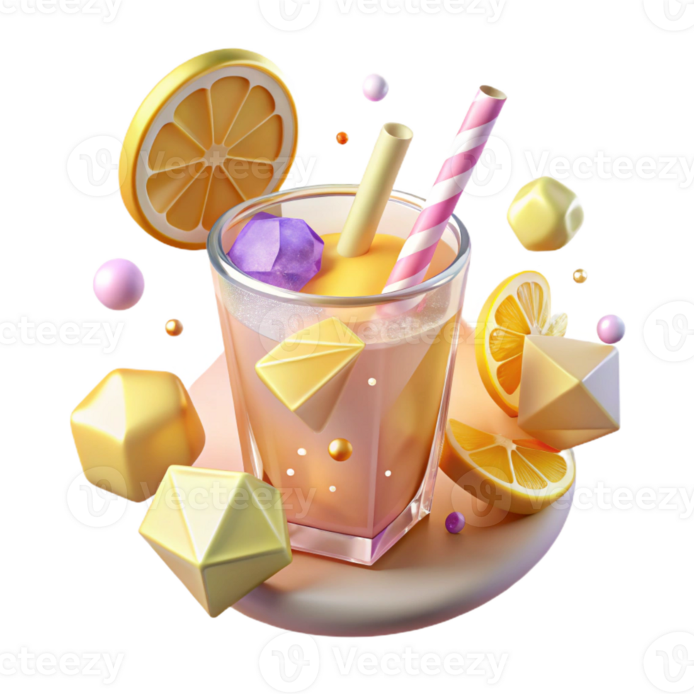 elegant modern Lemonade Drink Transparent for Refreshing Beverages high quality png