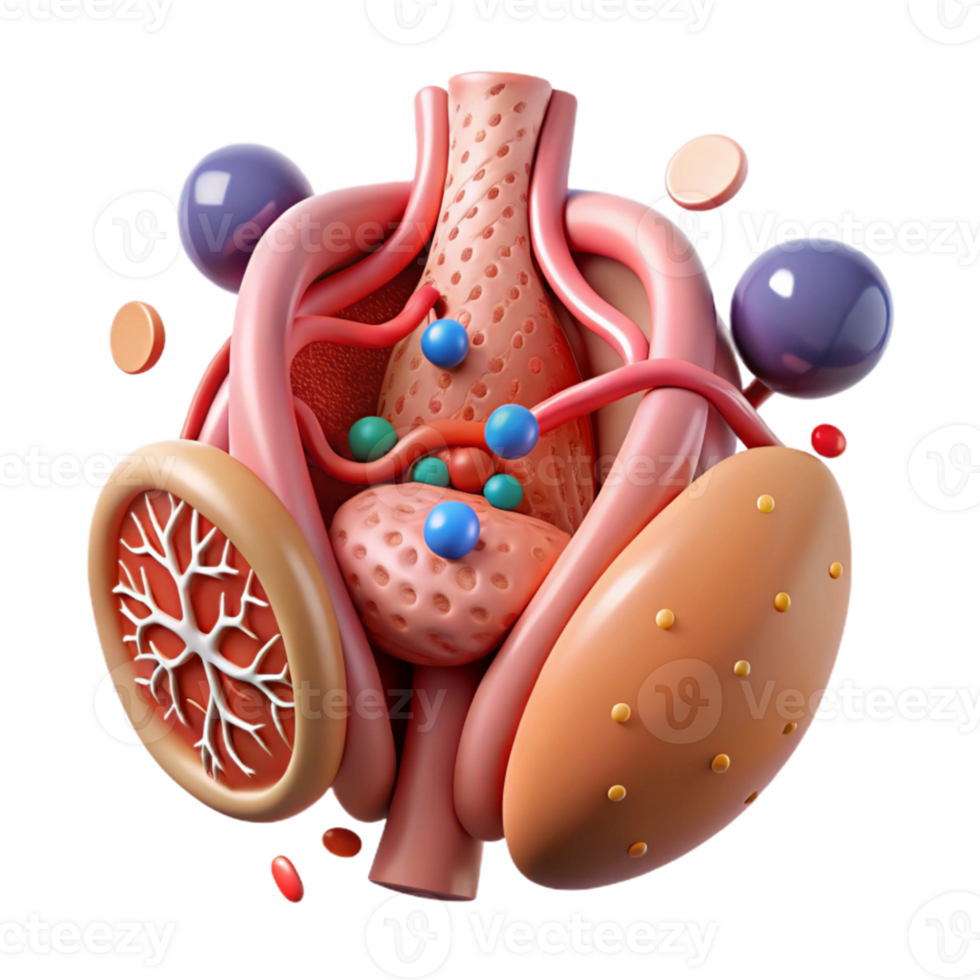 extraordinary modern Lymphatic System Immune Response Transparent for Immunology Research original png