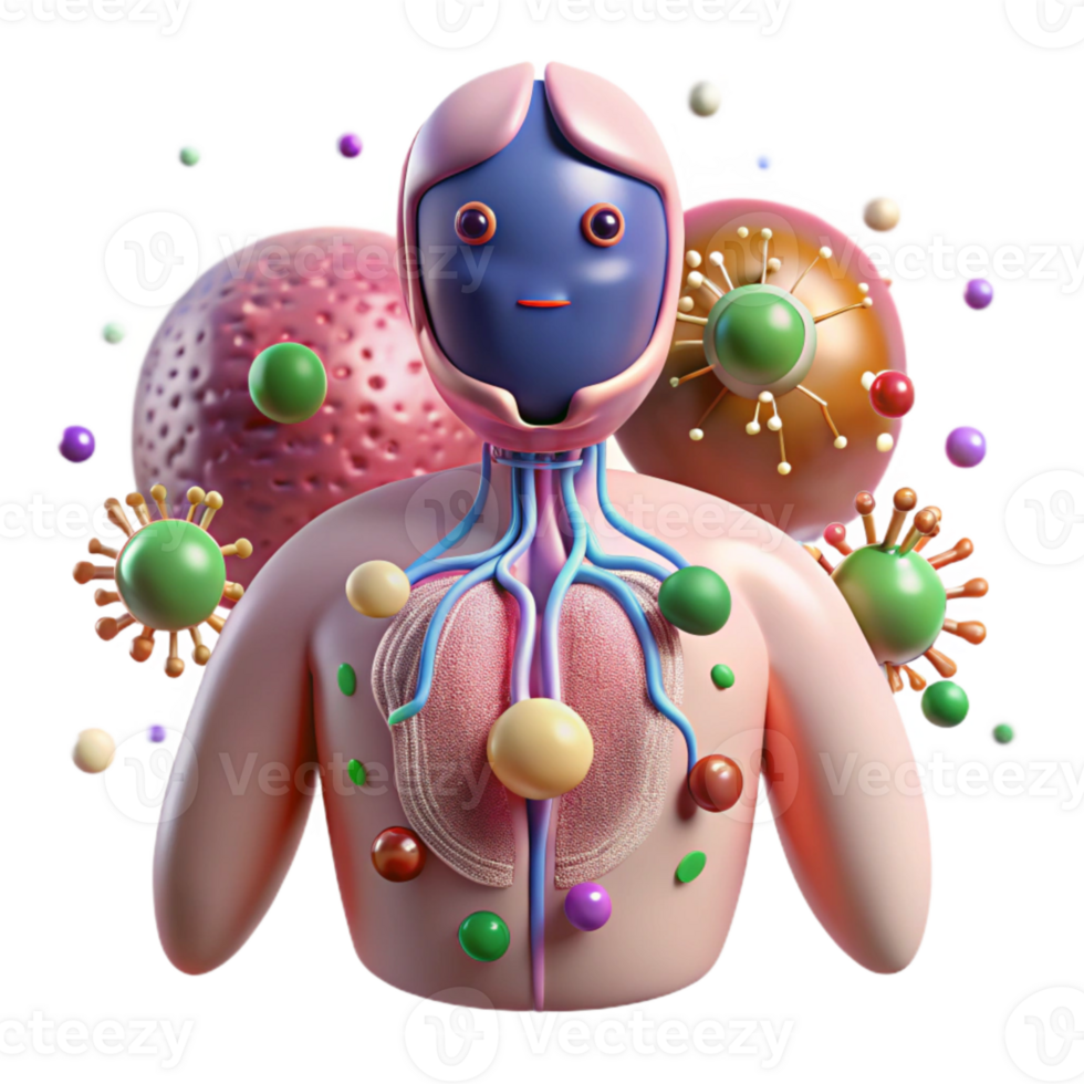 stunning minimalist Lymphatic System Human Anatomy Transparent for Immunology Studies high resolution png