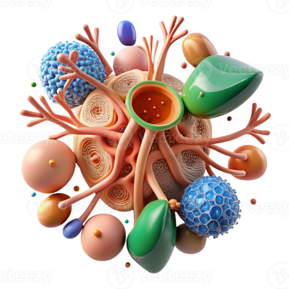 beautiful classic Lymphatic System Nodes Vessels Transparent for Immunology Studies premium png