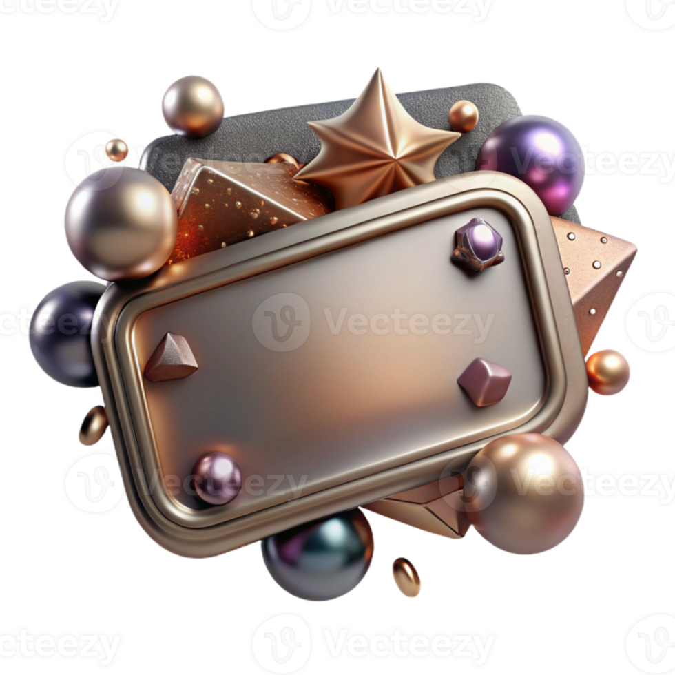 dramatic modern Metal Nameplate Isolated for Identification Projects genuine png