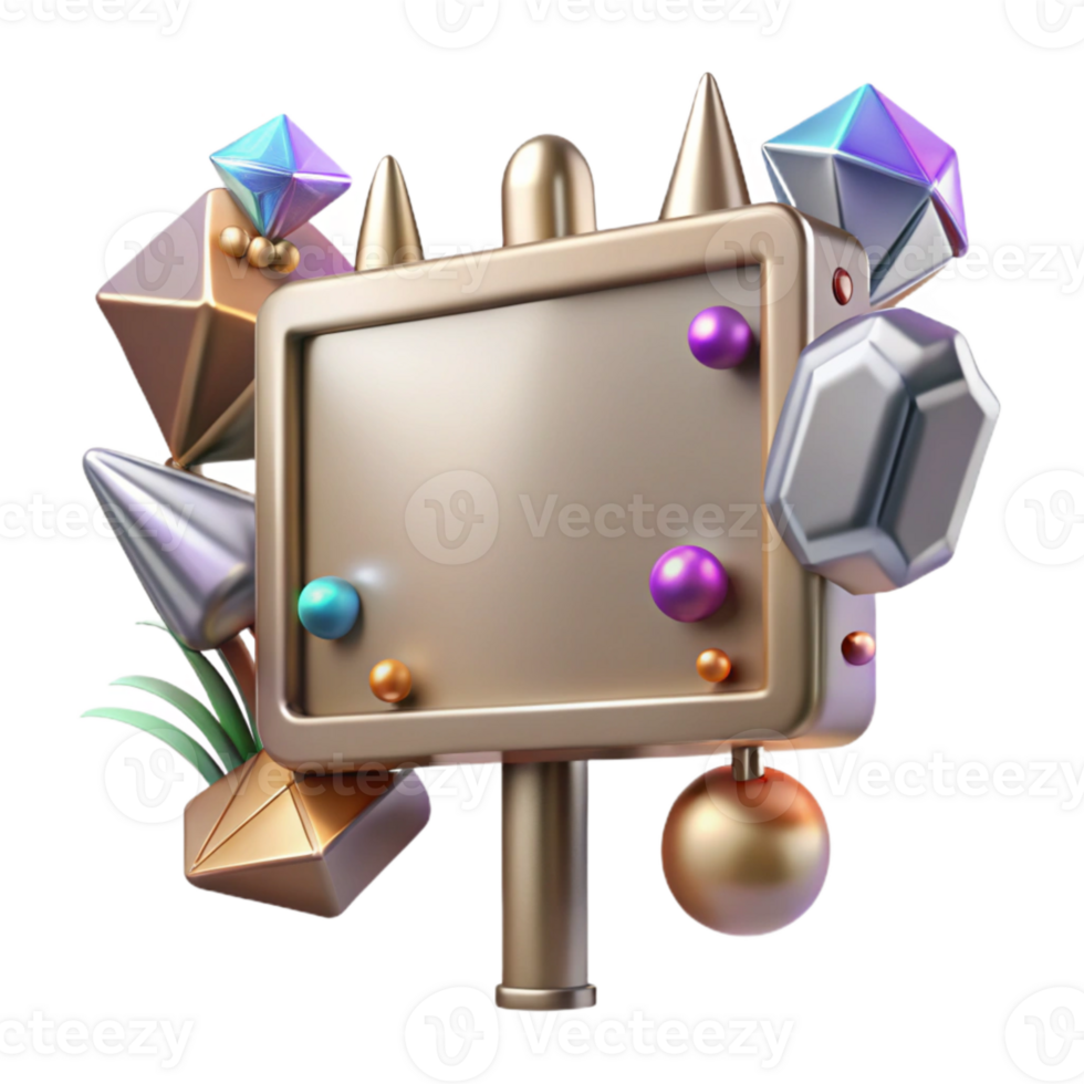 stunning contemporary Metal Sign Board Cutout for Signage Graphics genuine png