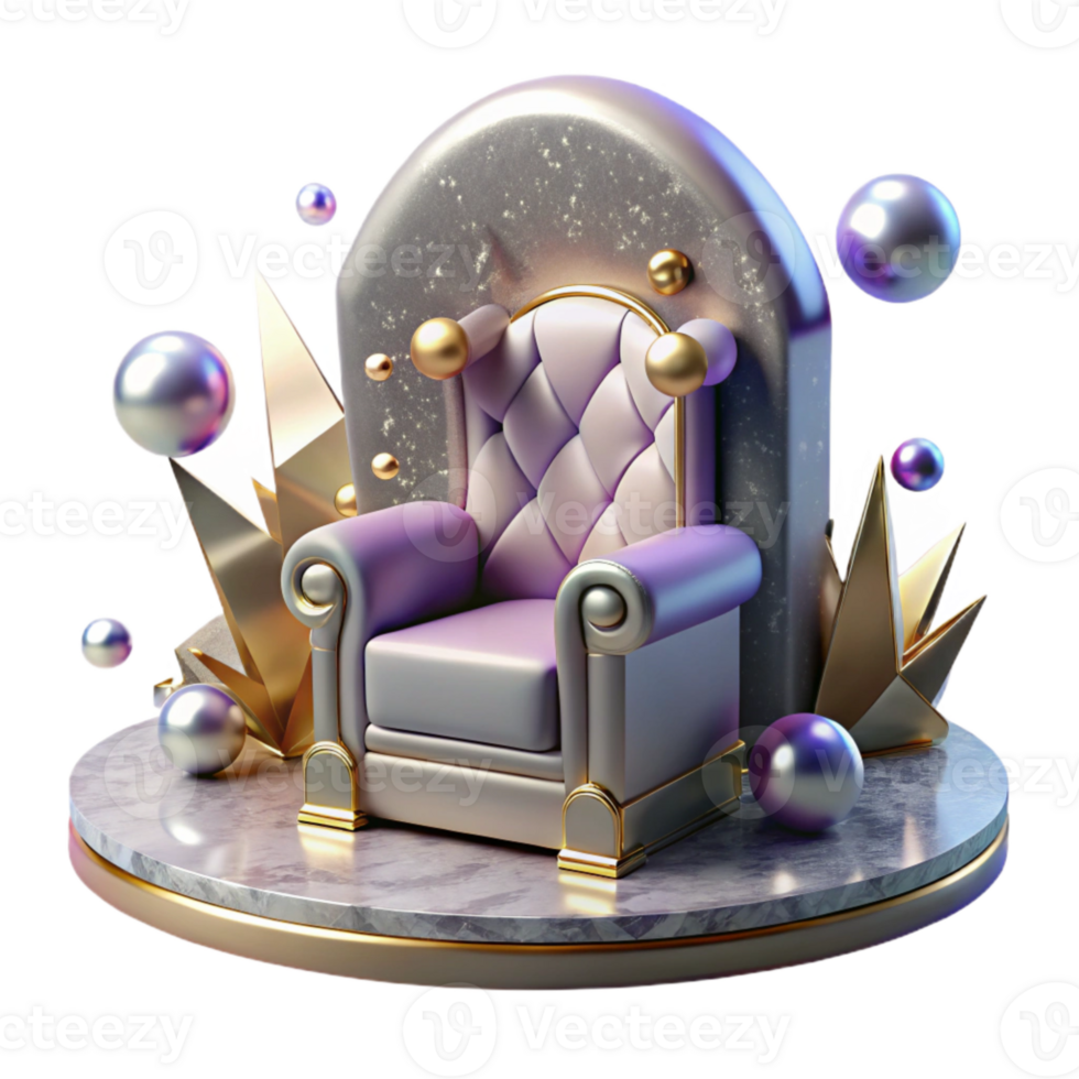 extraordinary abstract Metal Throne Cutout for Historical Design high resolution png