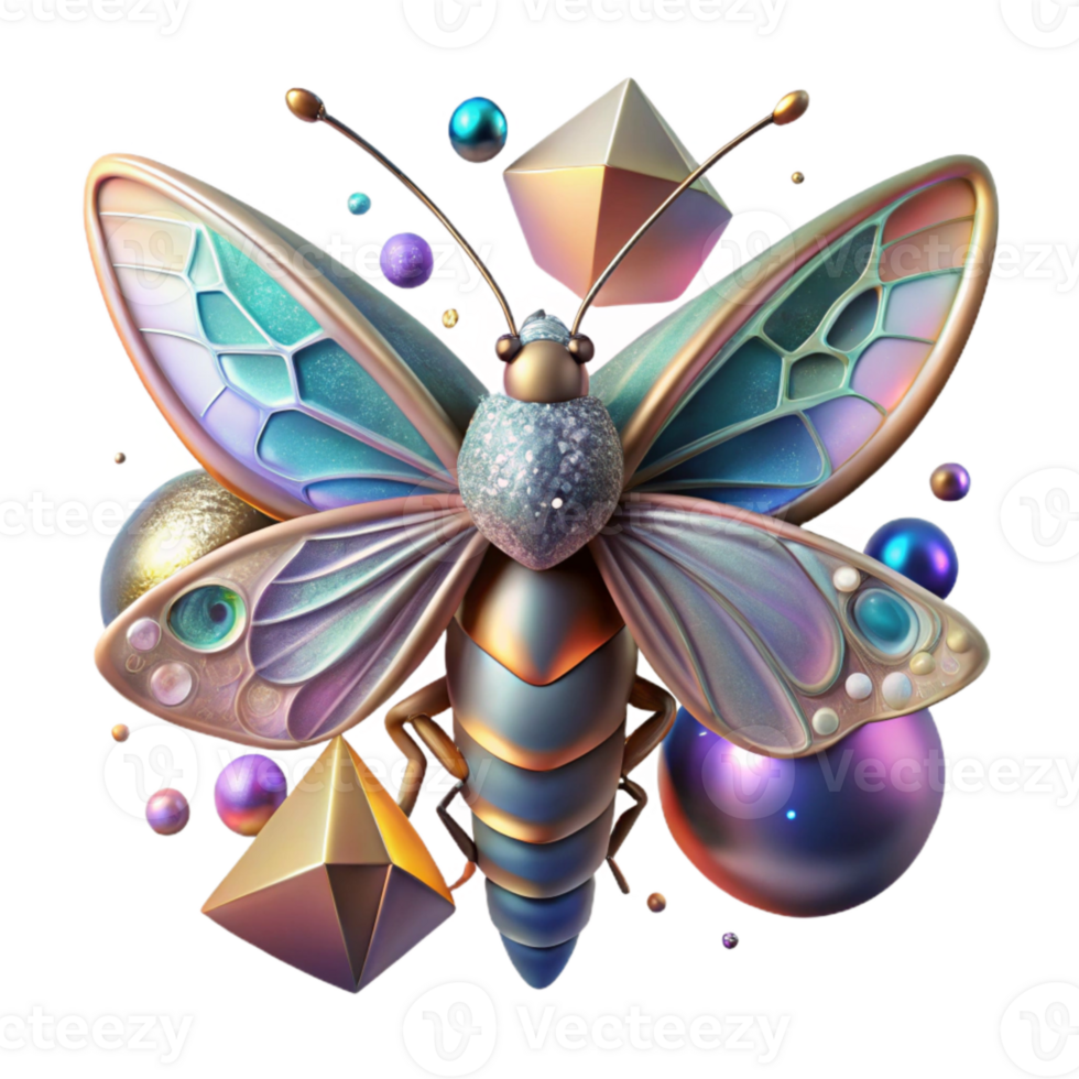 serene classic Metamorphosis Insect Butterfly Isolated Surreal Transformation original png