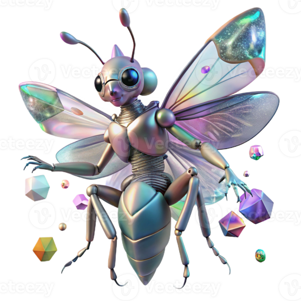 serene modern Metamorphosis Insect to Human Cutout Transparent Background genuine png