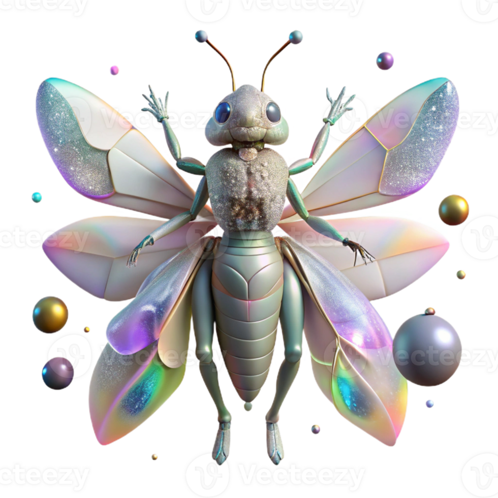 wonderful minimalist Metamorphosis Insect to Human Cutout Transparent Background png