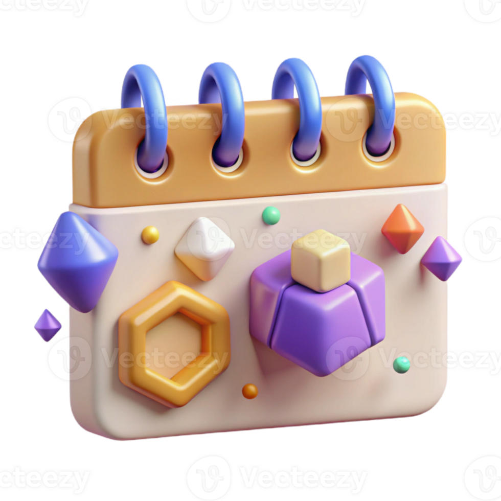 stunning modern Modern Calendar Icon Cutout for Event Planning Apps detailed png