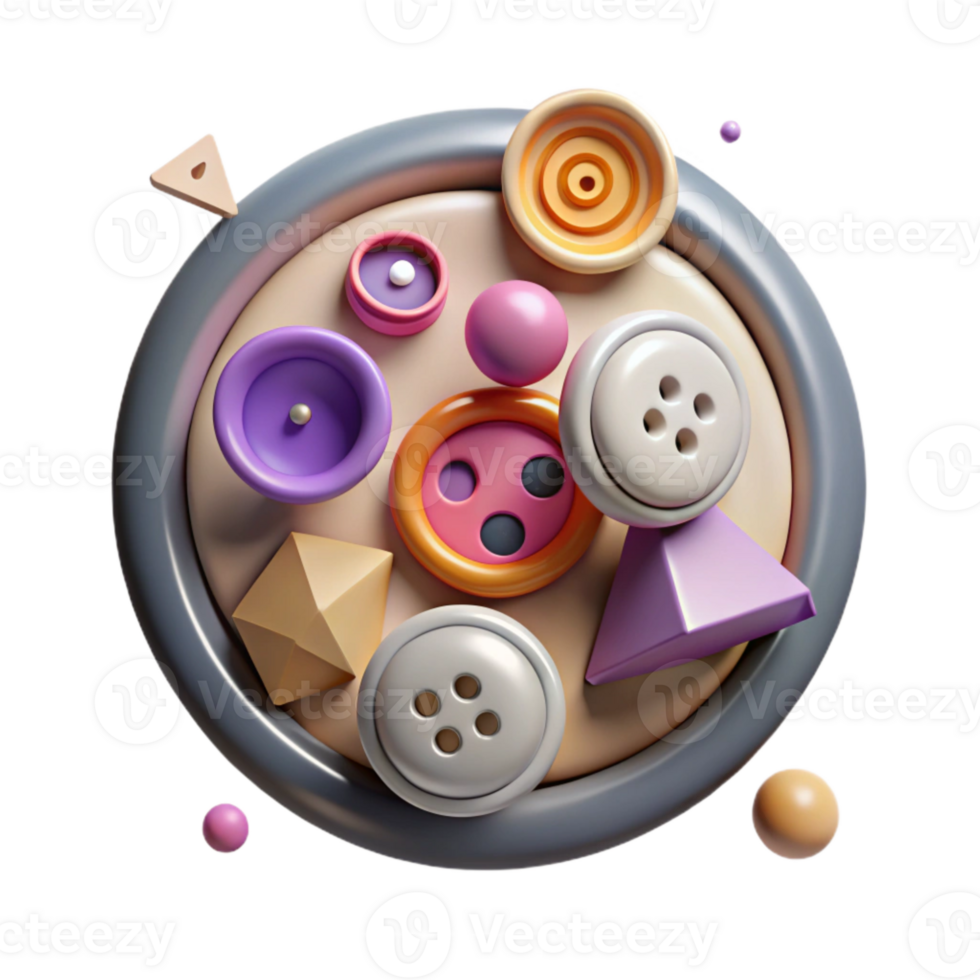 serene creative Modern Button Styles Cutout for User Interface Enhancement exclusive png