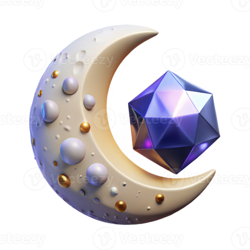 wonderful rustic Moon Phase Icon Isolated for Astronomy Charts professional png