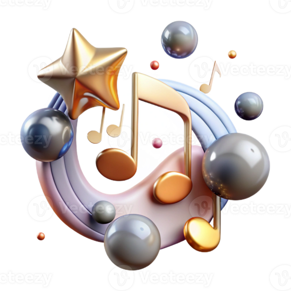stunning creative Music Notes Collection for Various Music Projects high quality png