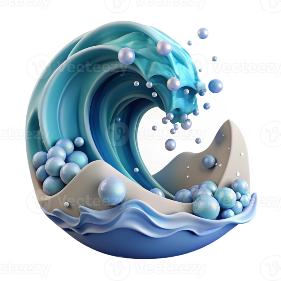 extraordinary modern Ocean Wave Crashing Cutout for Coastal Design genuine png