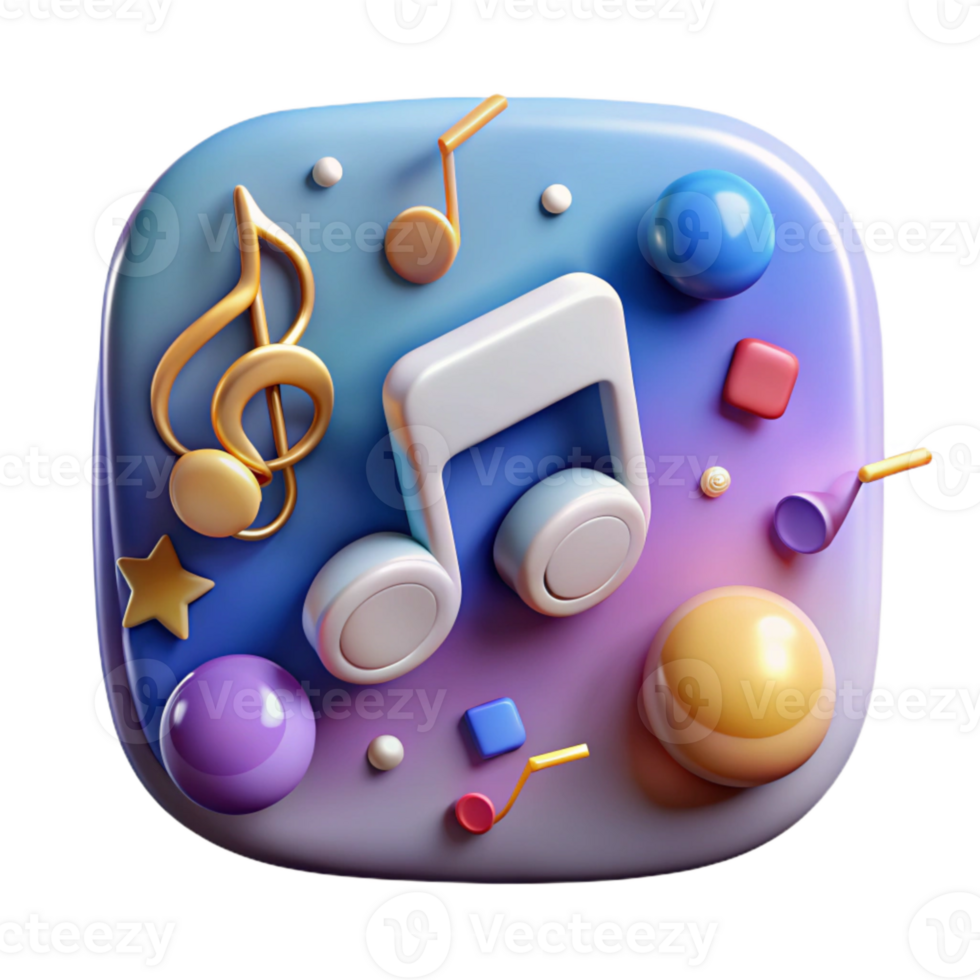 stunning classic Music Notes for Social Media Graphics authentic png