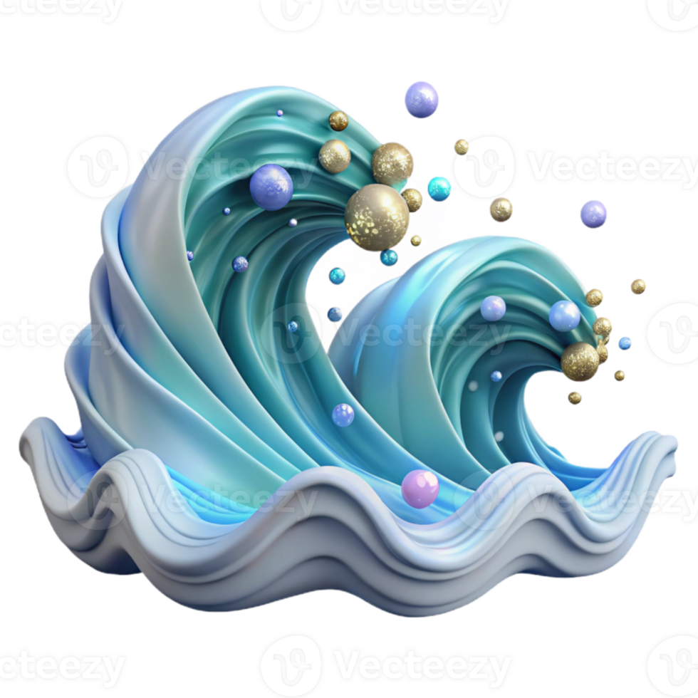stunning classic Ocean Wave Sketch Hand Drawn Transparent Background genuine png