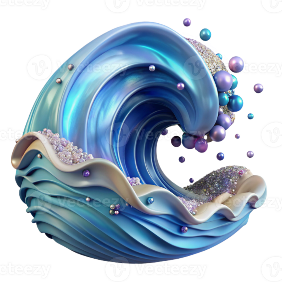 wonderful modern Ocean Wave Texture Repeating Isolated for Fabric Prints genuine png