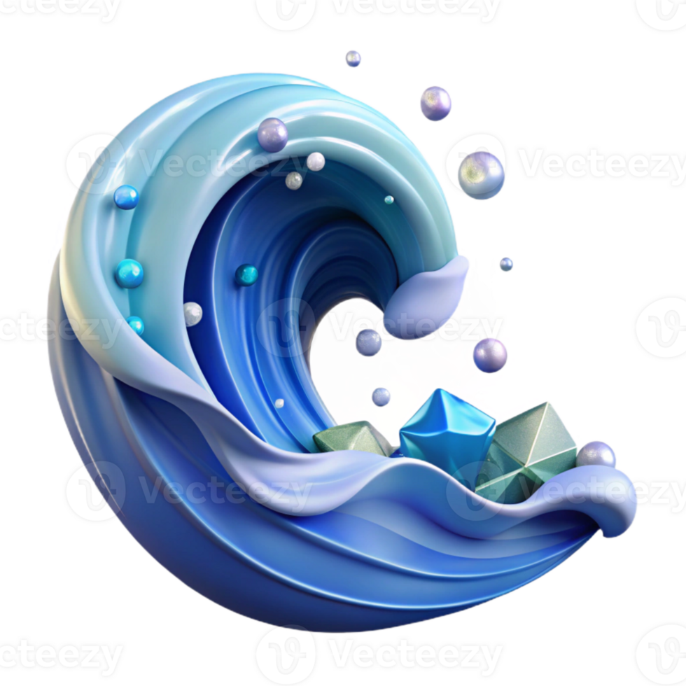 extraordinary rustic Ocean Wave Graphic Isolated for Web Banners professional png