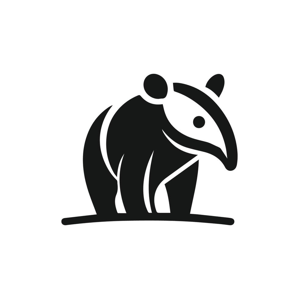 Tapir Symbol Logo vector