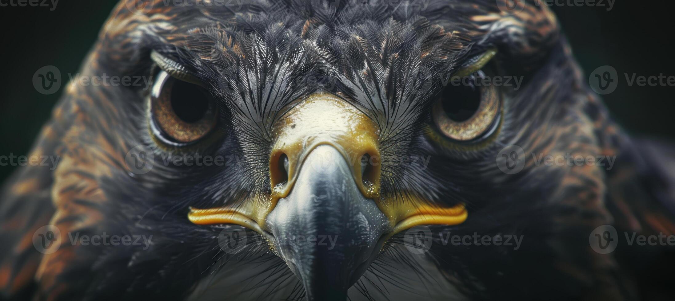 Falcon's Precision. Symbolizing Smart Investment for Financial Brand Advertising photo