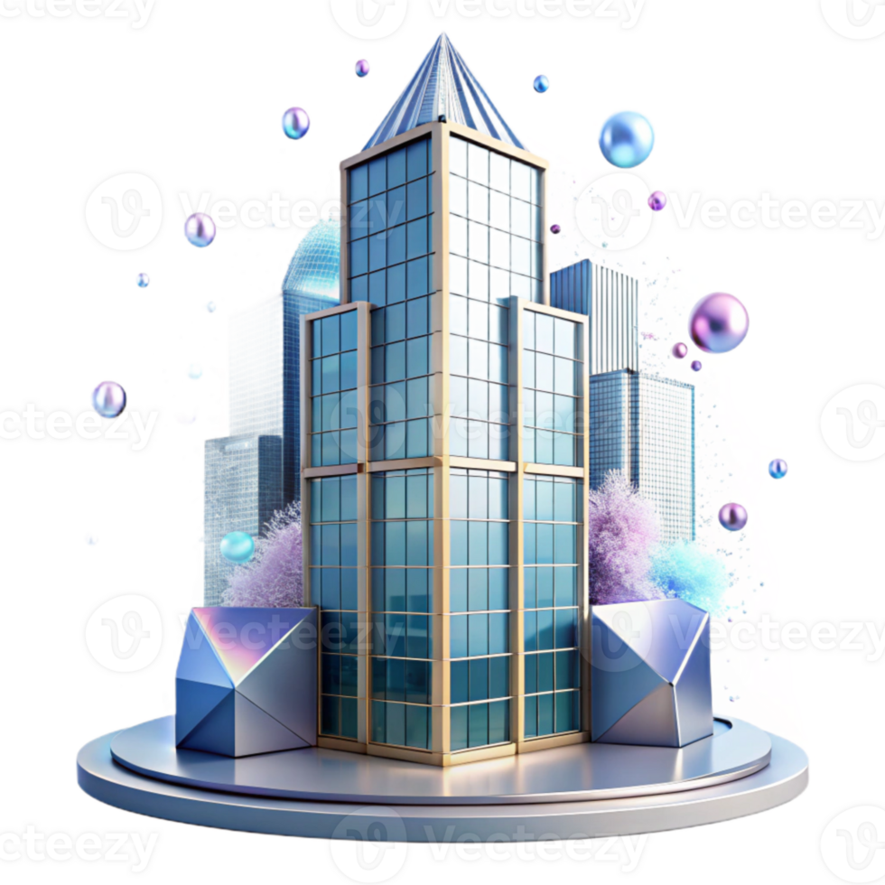 serene rustic Office Building Facade Windows and Doors Transparent authentic png