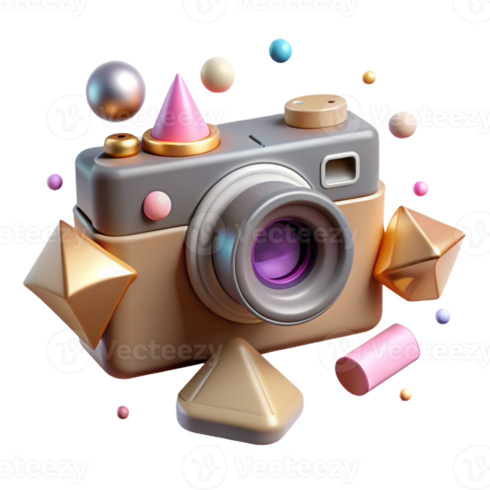 stunning contemporary Old Camera Clip Art Cutout for Graphic Design Projects authentic png