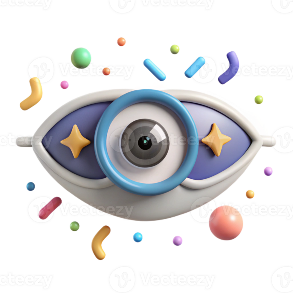 vibrant rustic Optician Eye Care Icon Cutout for Vision Care Projects high resolution png