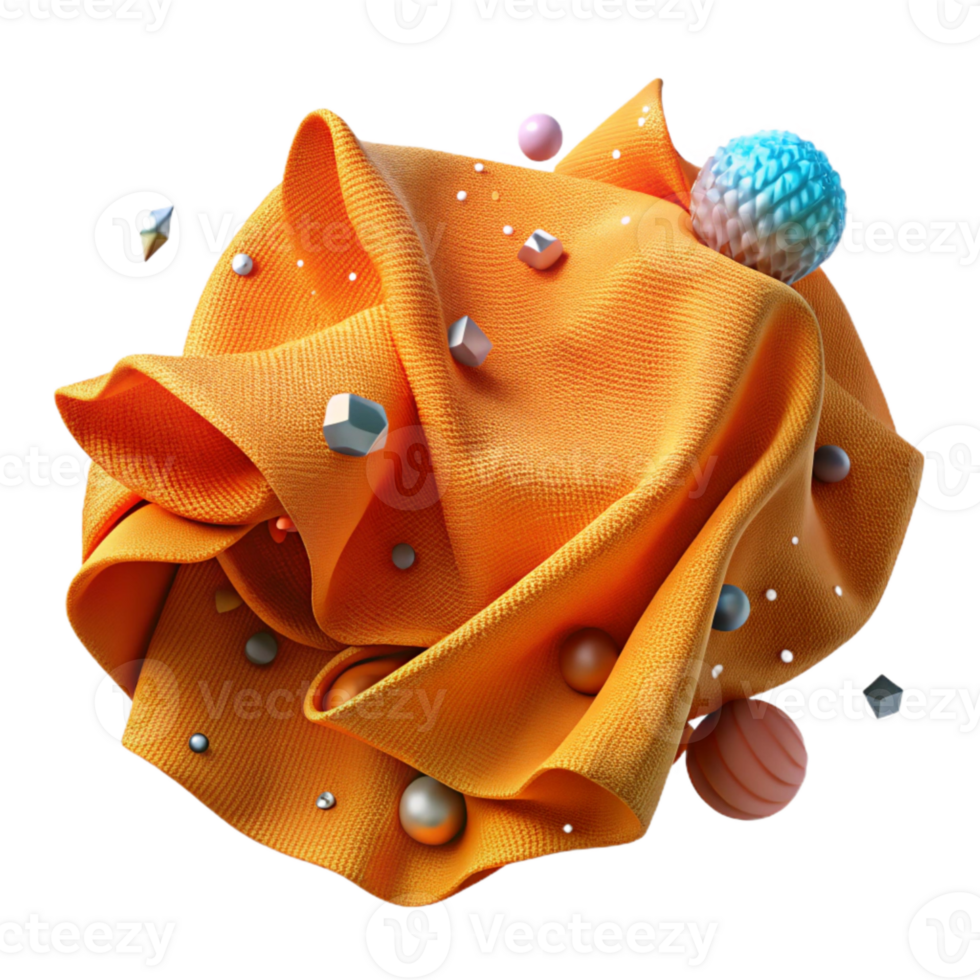 magnificent traditional Orange Fabric Texture with Ripped Holes Transparent genuine png