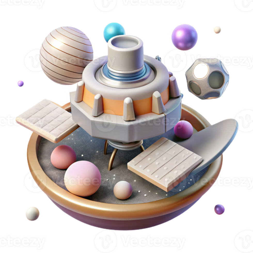 dramatic classic Orbital Platform Cutout for Space Station Designs png