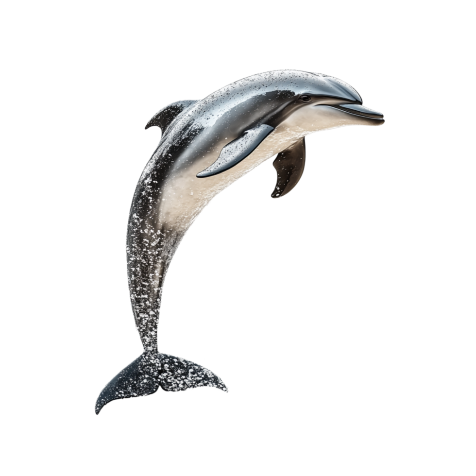 Elegant Dolphin Jumping Out of Water png