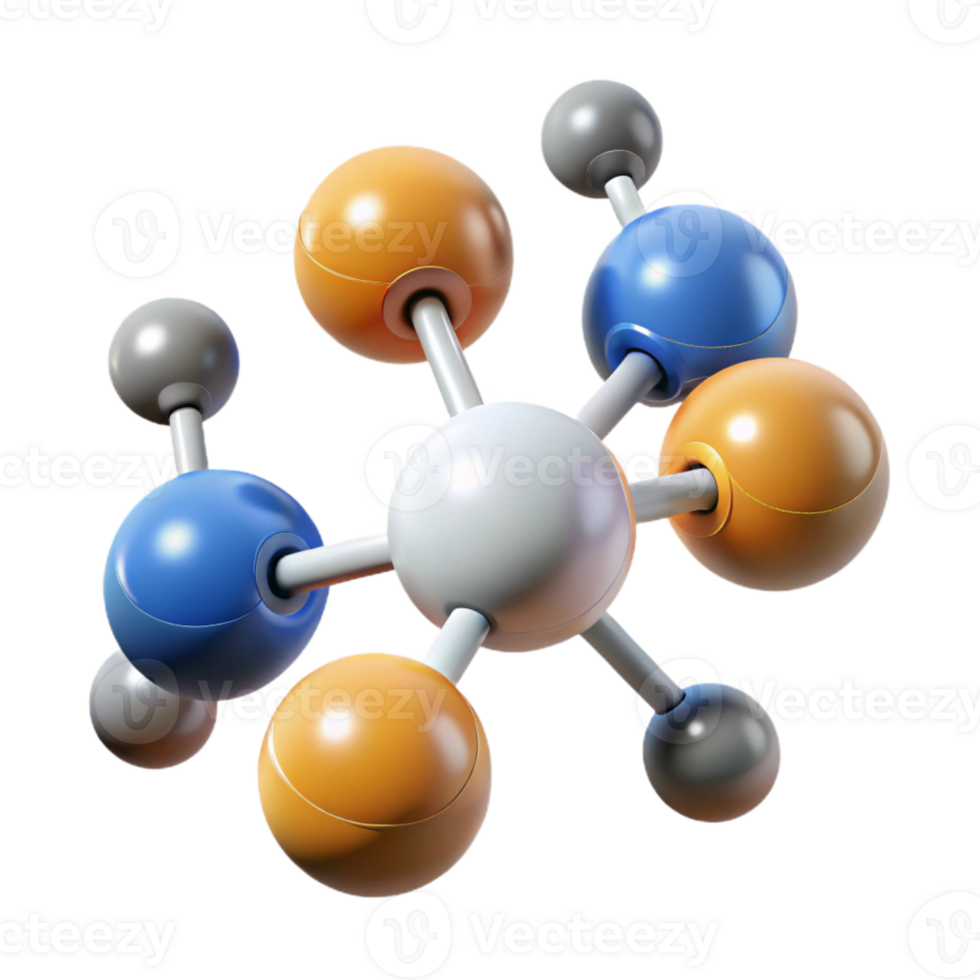 dramatic rustic Oxygen Molecule Structure Chemistry Isolated for Science Projects exclusive png