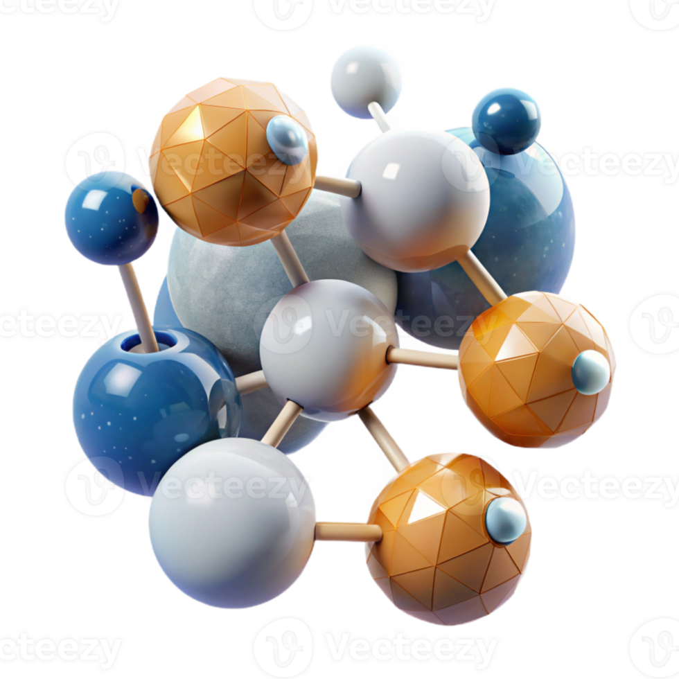 stunning rustic Oxygen Molecule Structure Chemistry Isolated for Science Projects original png