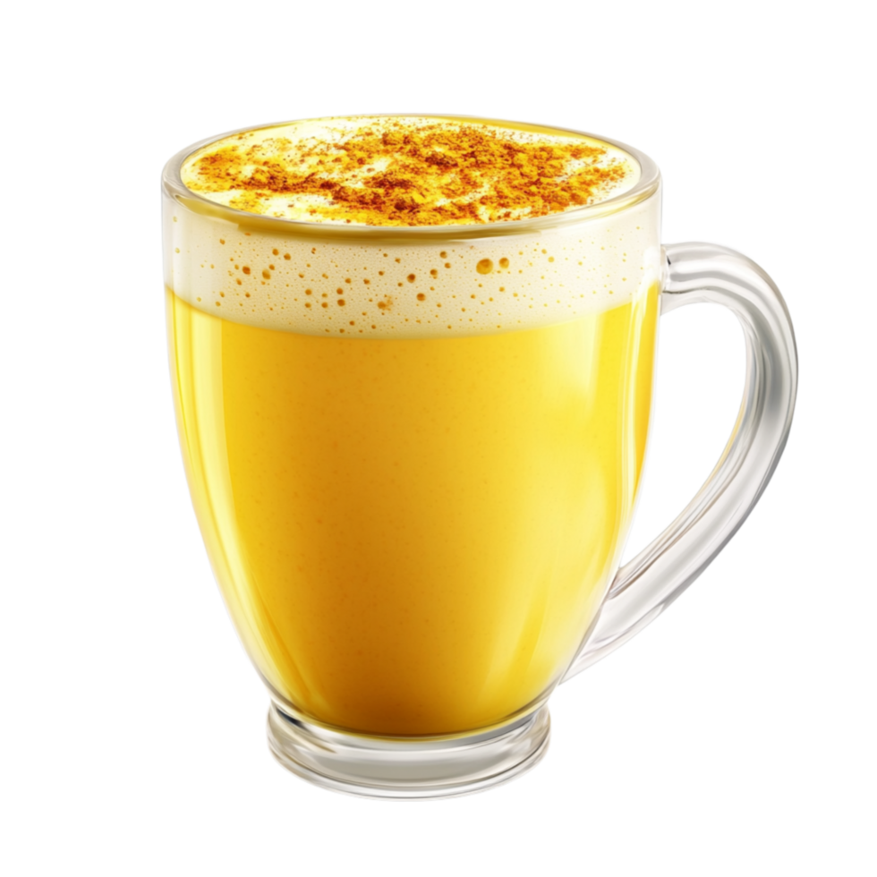 Classic Eggnog with Nutmeg Garnish png
